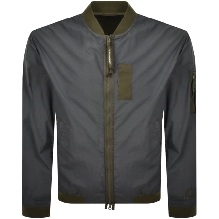 CP Company Gabardine Lens Overshirt Green | Mainline